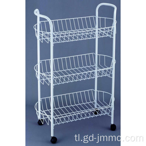 3 Tier Storage Cart Sa Mga Gulong